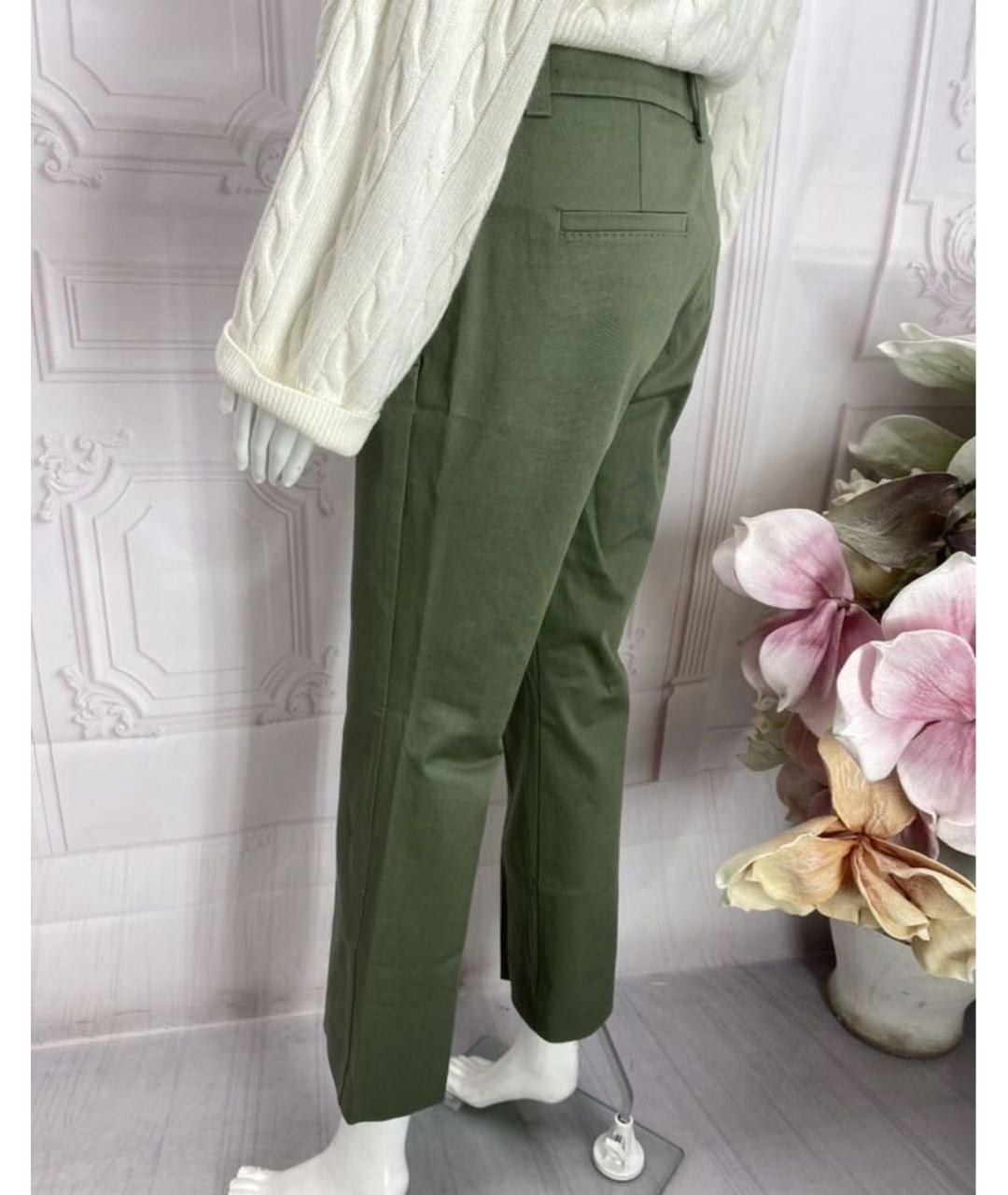 MAX MARA Хлопковые прямые брюки, фото 2