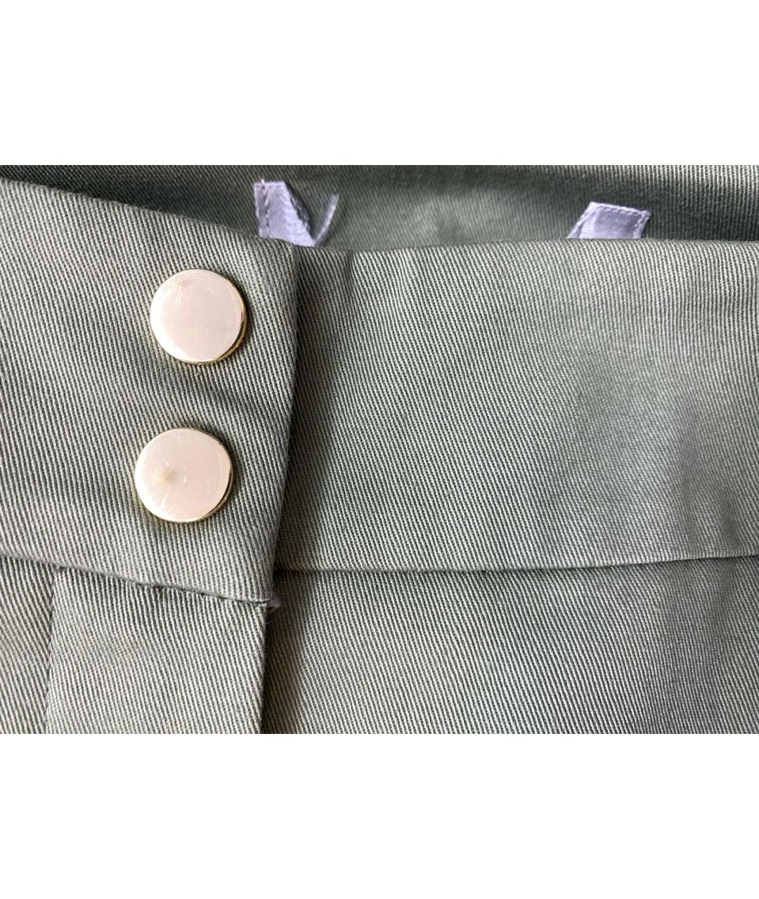 MAX MARA Хлопковые прямые брюки, фото 7