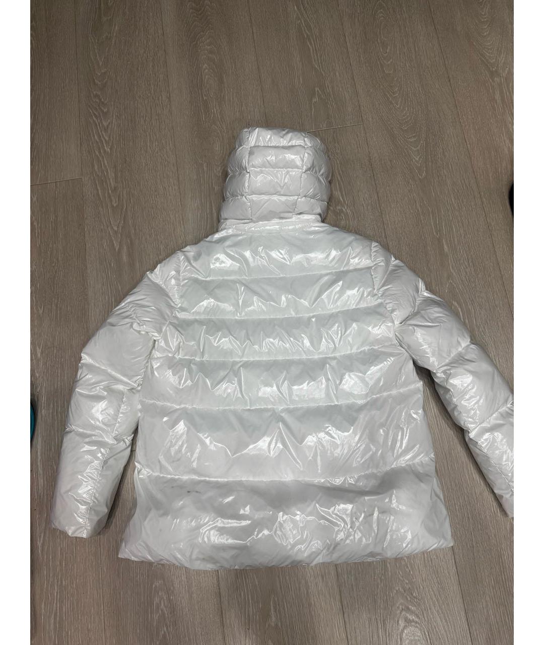 PINKO Белый полиамидовый пуховик, фото 5