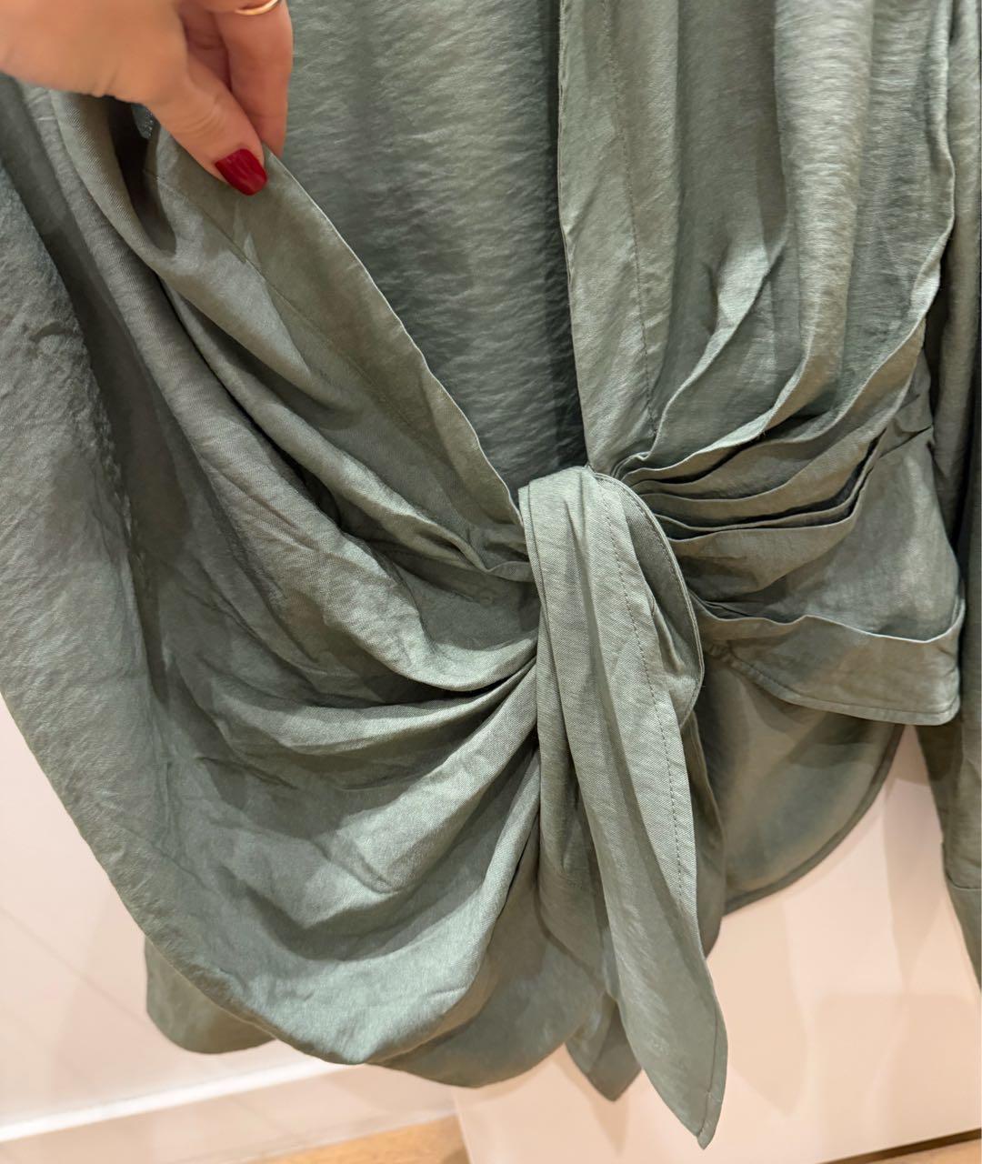 JACQUEMUS Хаки блузы, фото 3