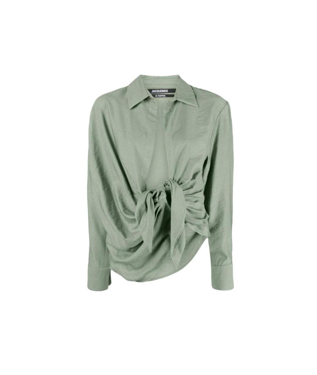 JACQUEMUS Хаки блузы, фото 9