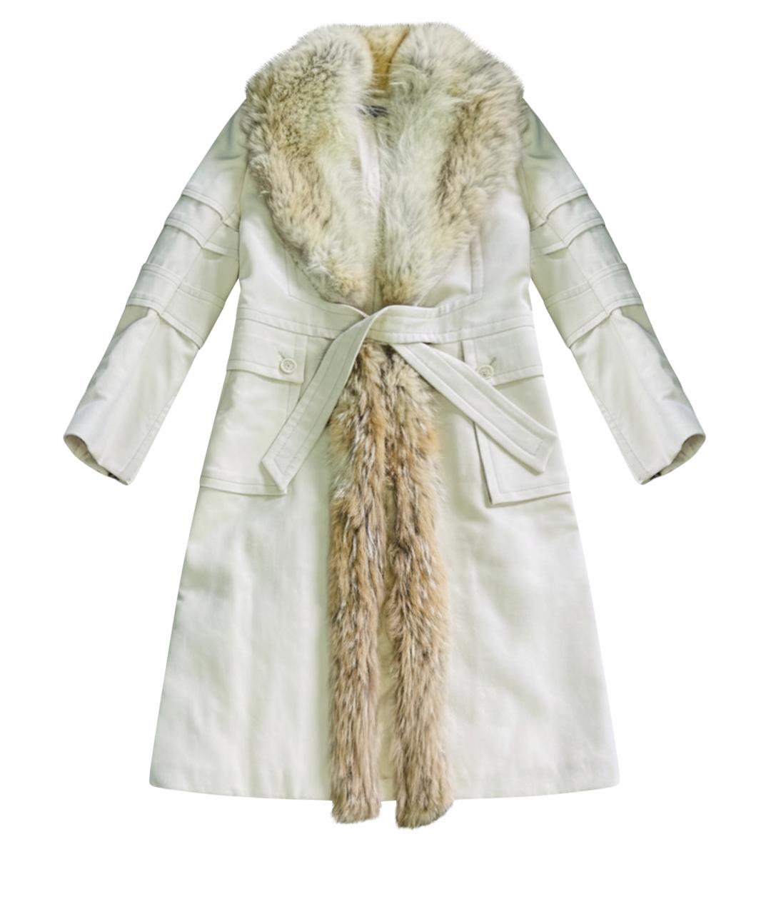 BARBARA BUI Бежевое шерстяное пальто, фото 1