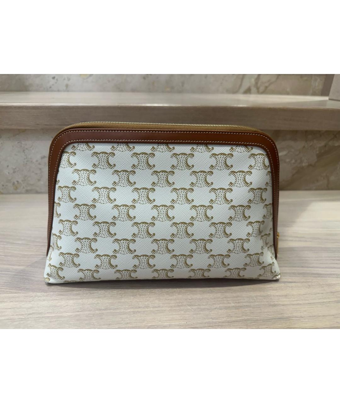 CELINE Бежевая косметичка, фото 2