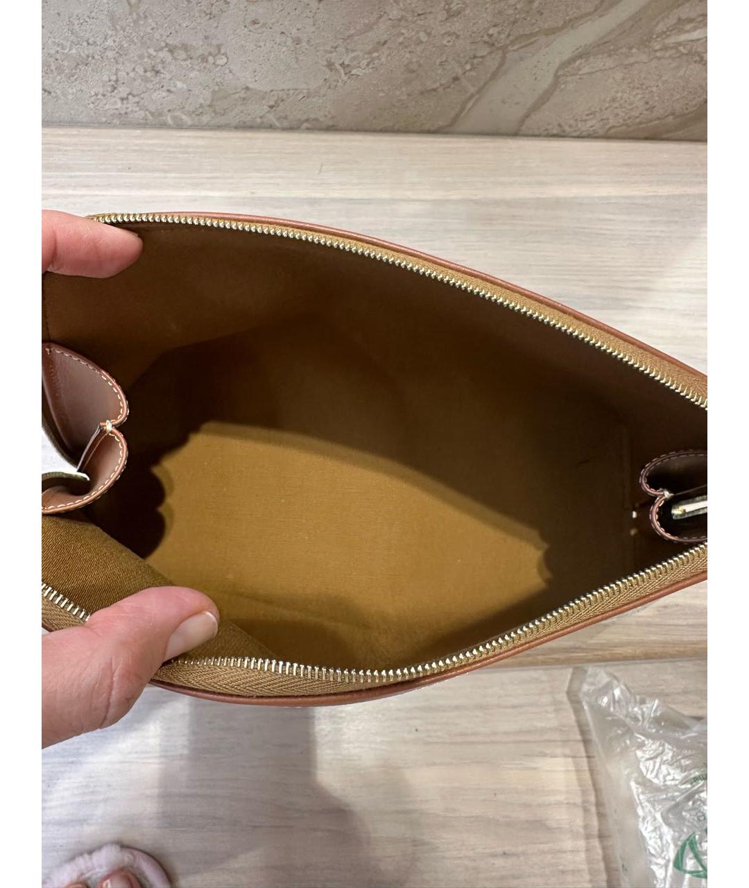 CELINE Бежевая косметичка, фото 7