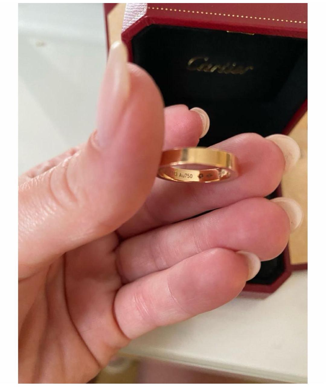 CARTIER Желтое кольцо из желтого золота, фото 2