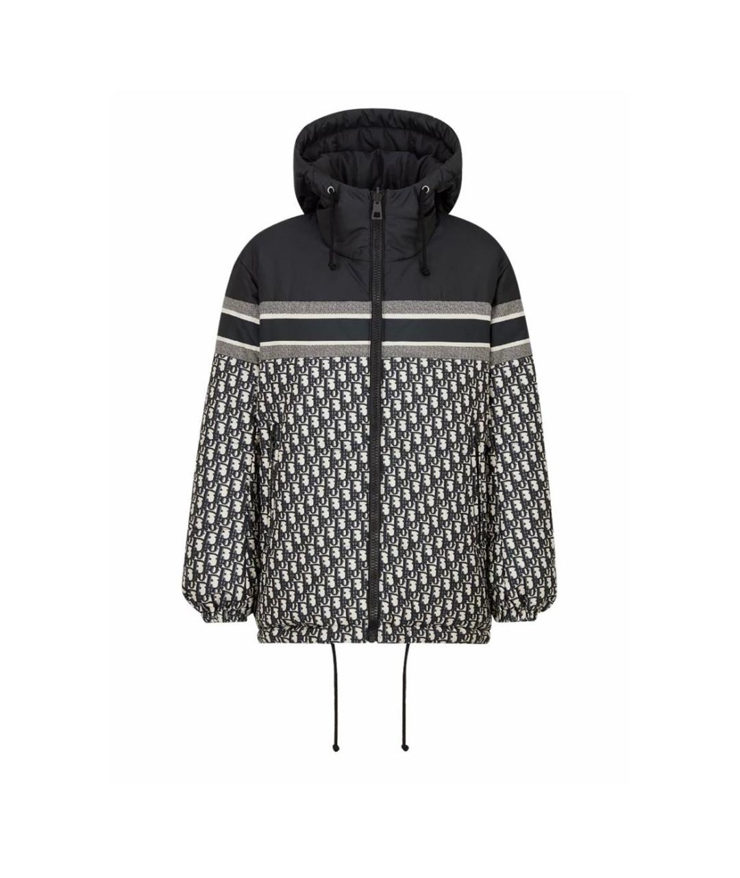 CHRISTIAN DIOR Темно-синий полиэстеровый пуховик, фото 2