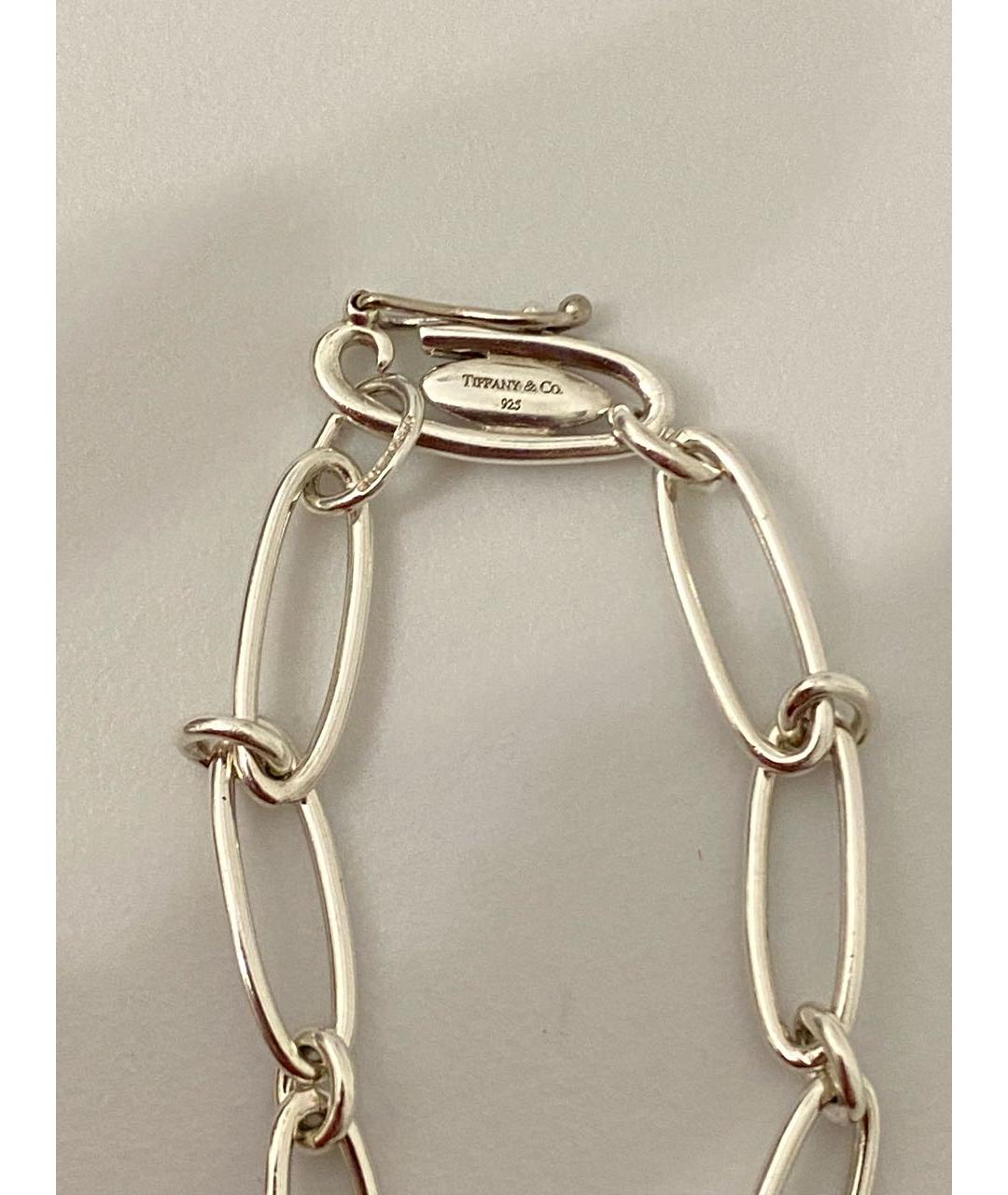 TIFFANY&CO Серебрянный серебряный браслет, фото 5