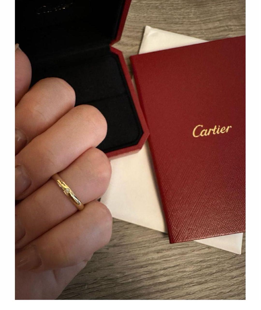 CARTIER Желтое кольцо из желтого золота, фото 3