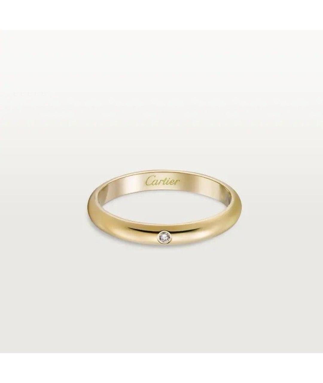 CARTIER Желтое кольцо из желтого золота, фото 5