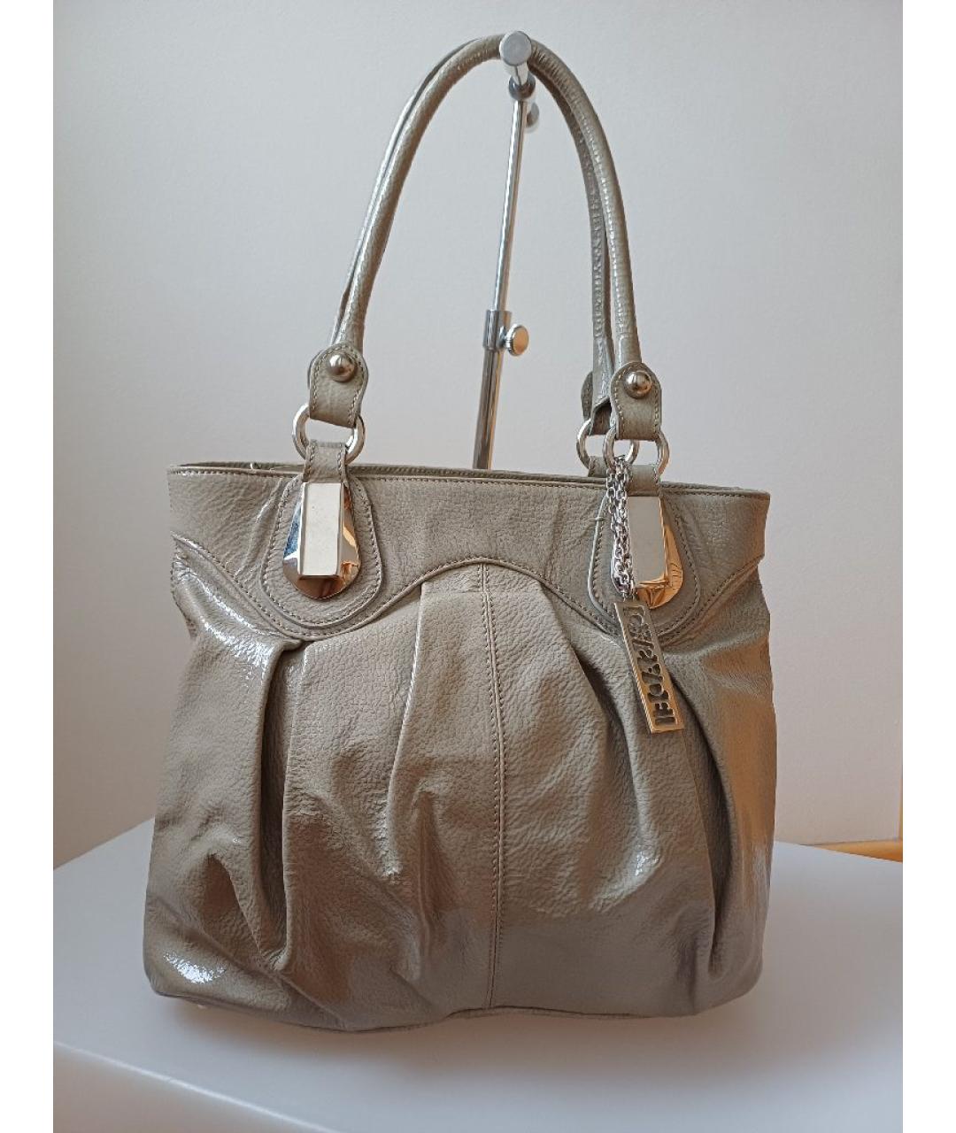 CASADEI Серая кожаная сумка через плечо, фото 6