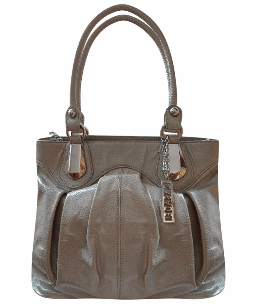 CASADEI Серая кожаная сумка через плечо, фото 1