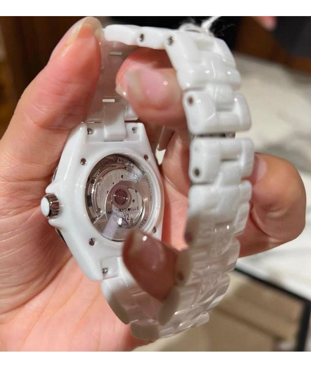 CHANEL Белые часы, фото 6