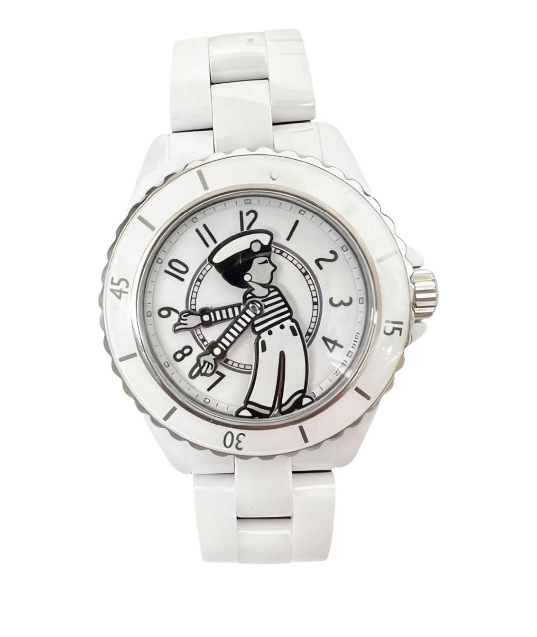 CHANEL Белые часы, фото 1