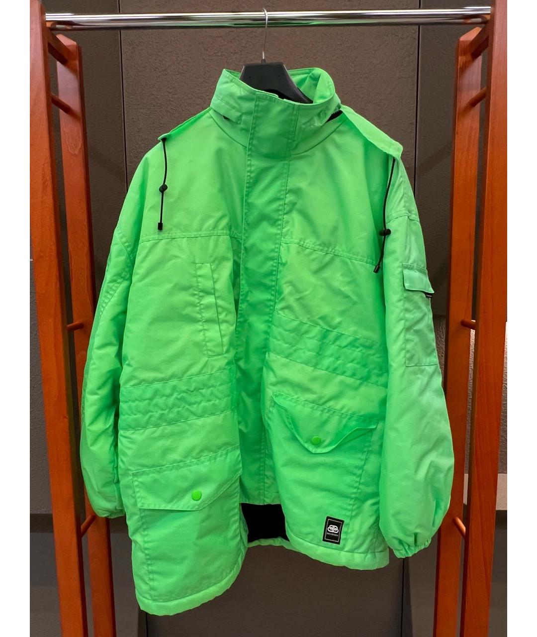 BALENCIAGA Салатовая куртка, фото 5