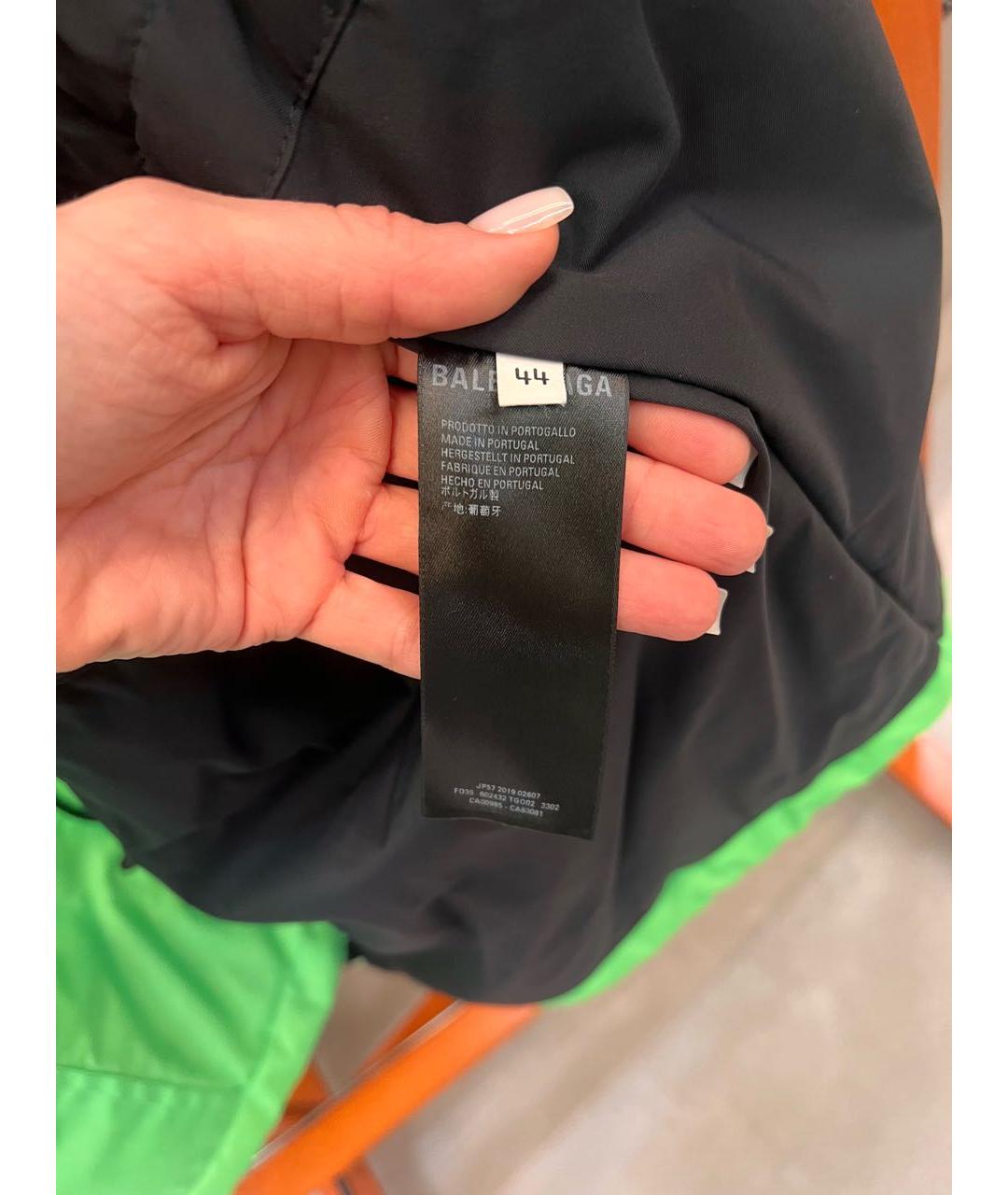 BALENCIAGA Салатовая куртка, фото 4