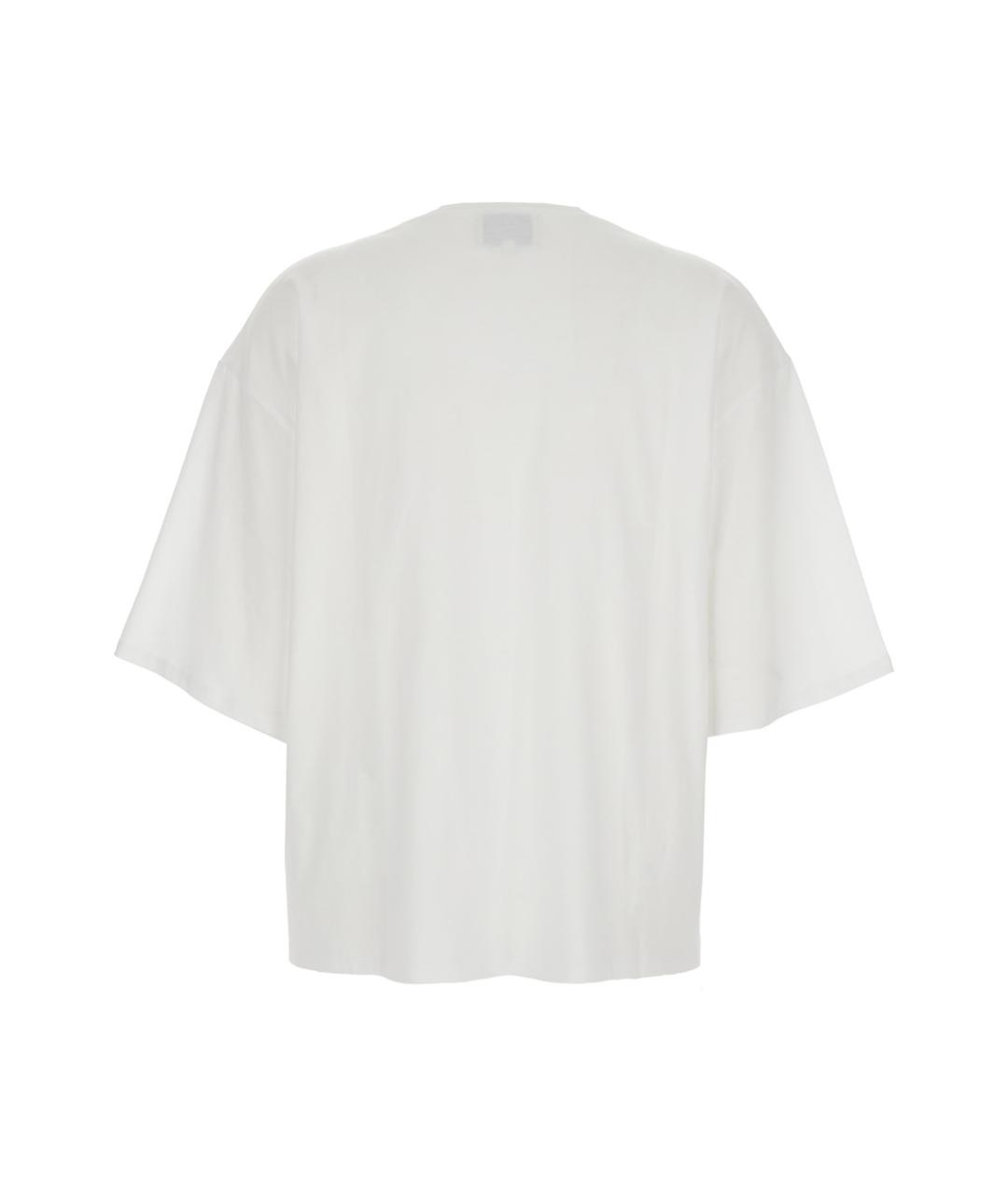 LOULOU STUDIO Белая хлопковая футболка, фото 2