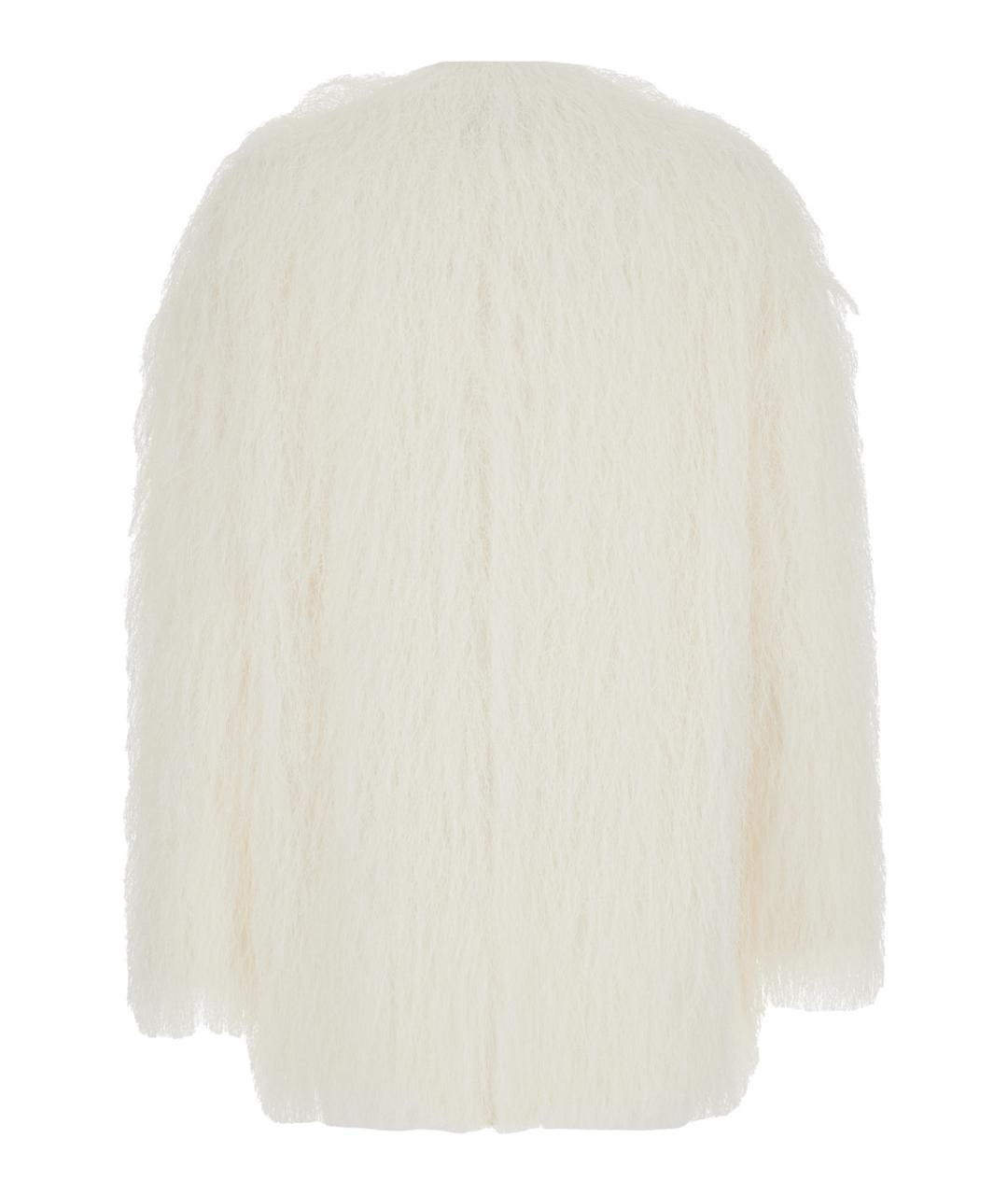 LOULOU STUDIO Белое полиэстеровое пальто, фото 2