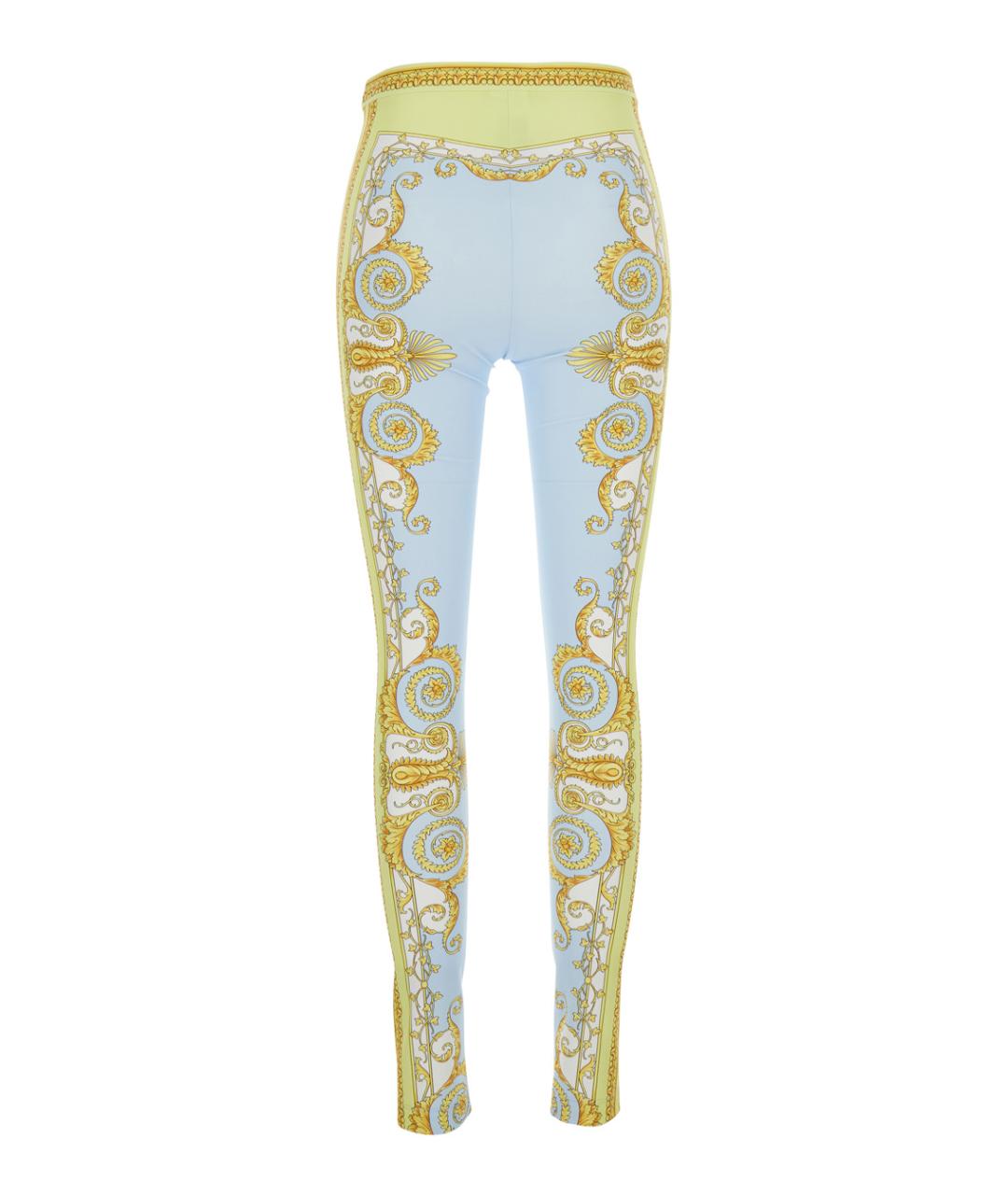 VERSACE Мульти полиамидовые леггинсы и велосипедки, фото 1