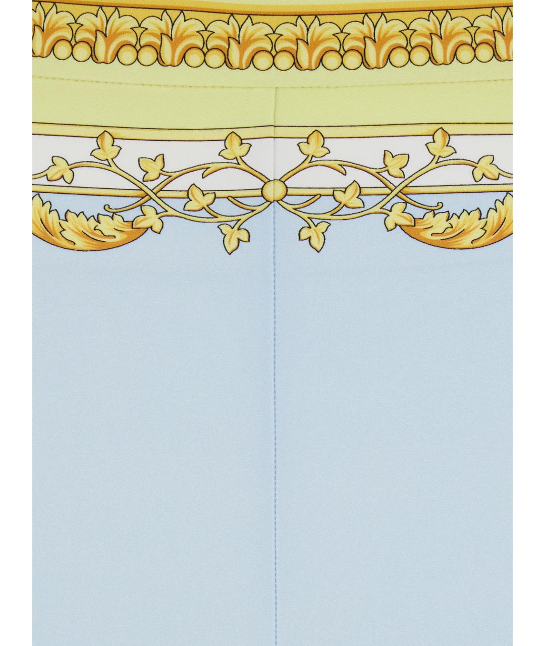 VERSACE Мульти полиамидовые леггинсы и велосипедки, фото 2