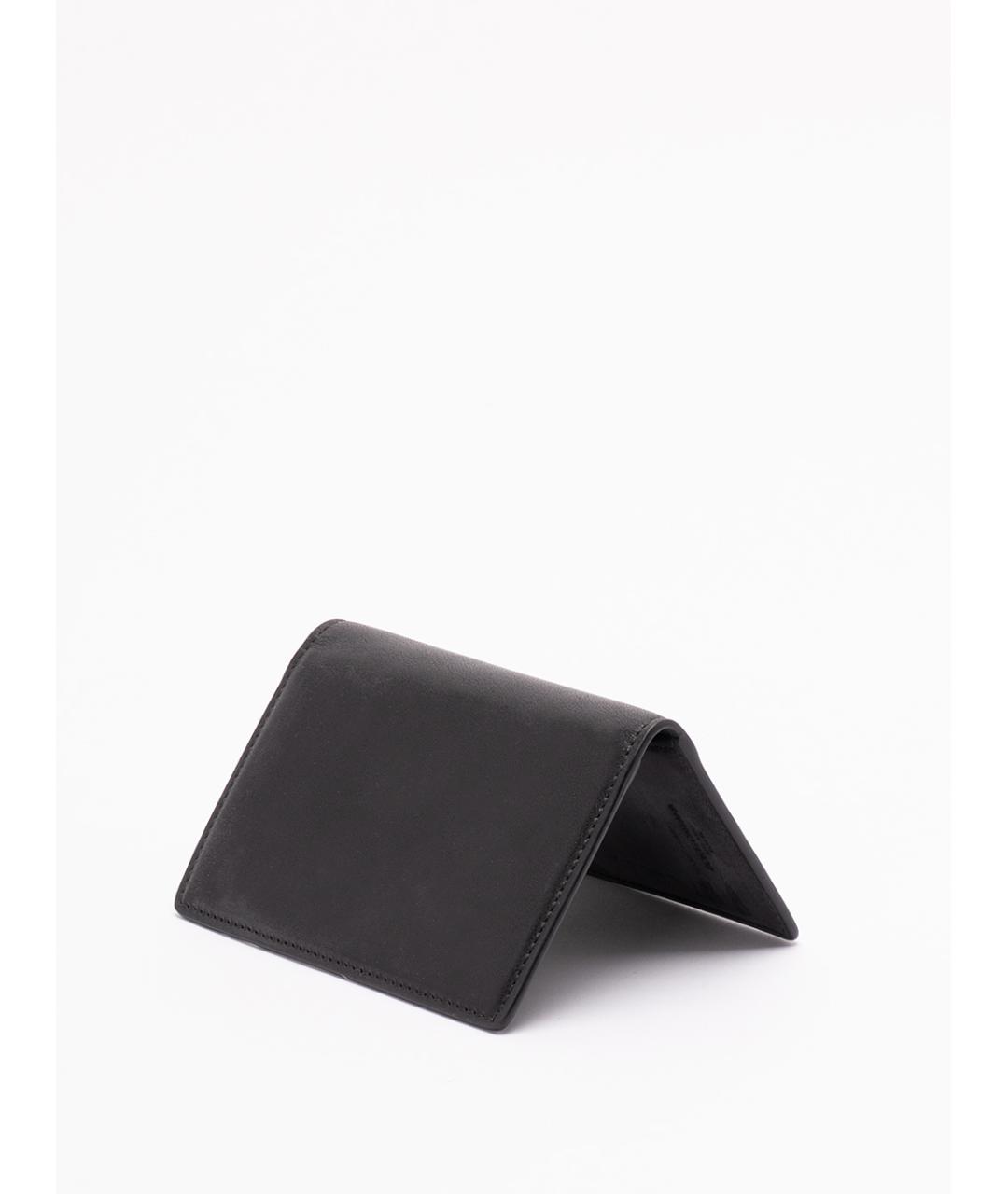DOLCE&GABBANA Черный кожаный кошелек, фото 2
