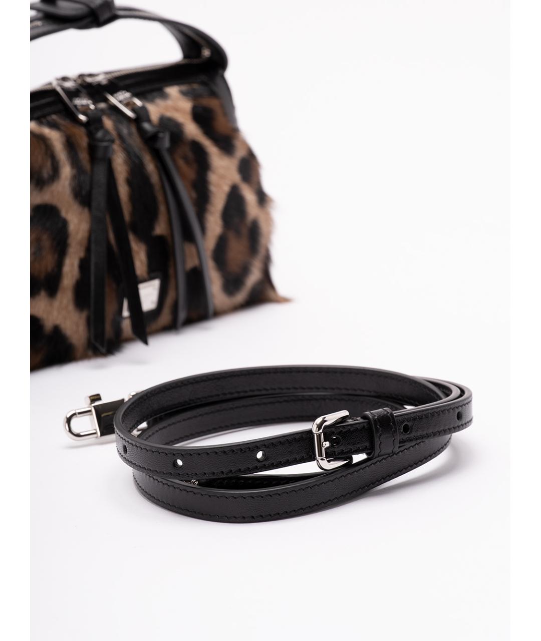 DOLCE&GABBANA Мульти меховая сумка через плечо, фото 4