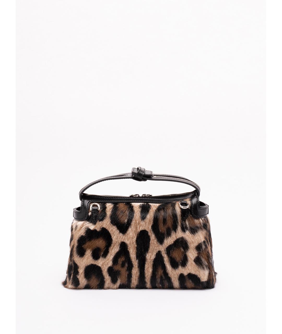 DOLCE&GABBANA Мульти меховая сумка через плечо, фото 2