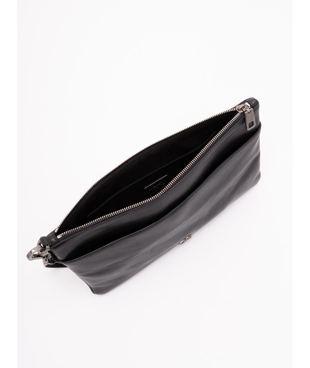 DOLCE&GABBANA Черная кожаная папка для документов, фото 6