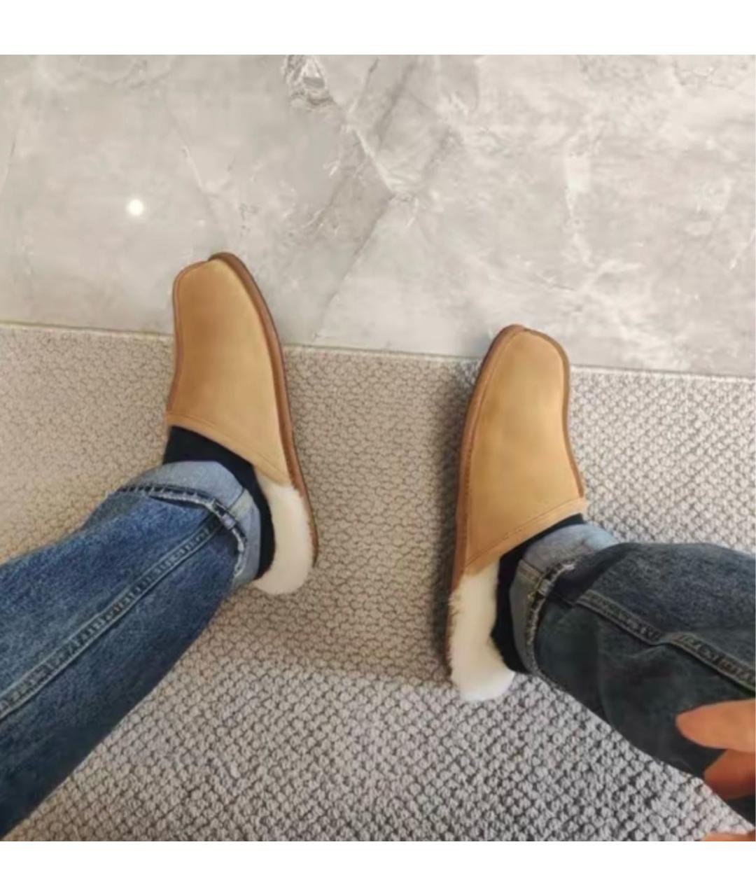 UGG AUSTRALIA Коричневые замшевые мюли, фото 4