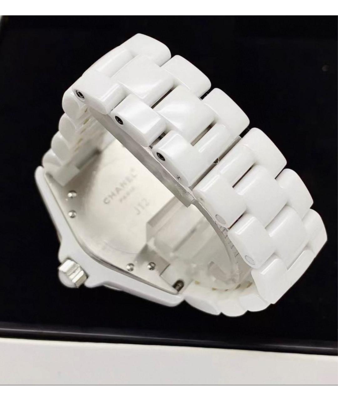 CHANEL Белые часы, фото 3