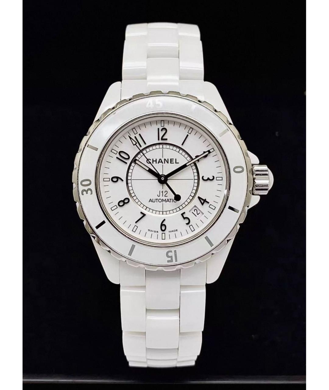 CHANEL Белые часы, фото 2