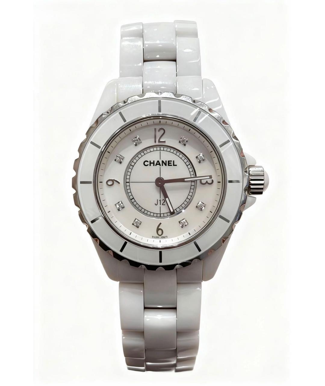 CHANEL Белые часы, фото 1