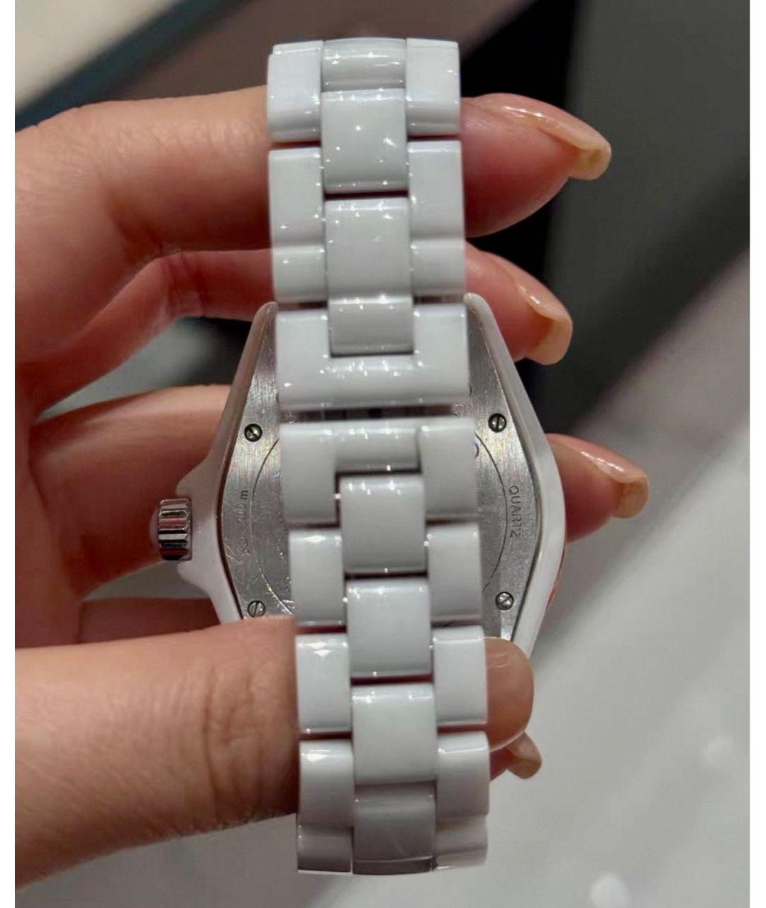 CHANEL Белые часы, фото 3