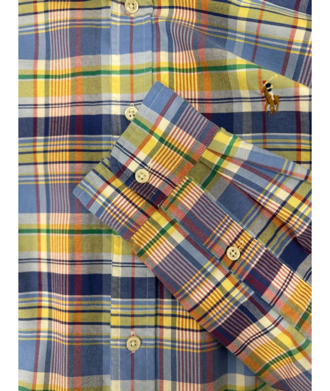 POLO RALPH LAUREN Мульти хлопковая кэжуал рубашка, фото 4