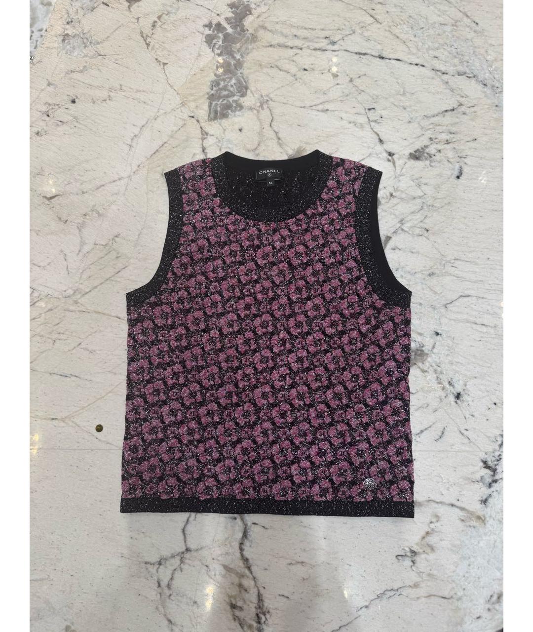 CHANEL Мульти вискозная жилетка, фото 7