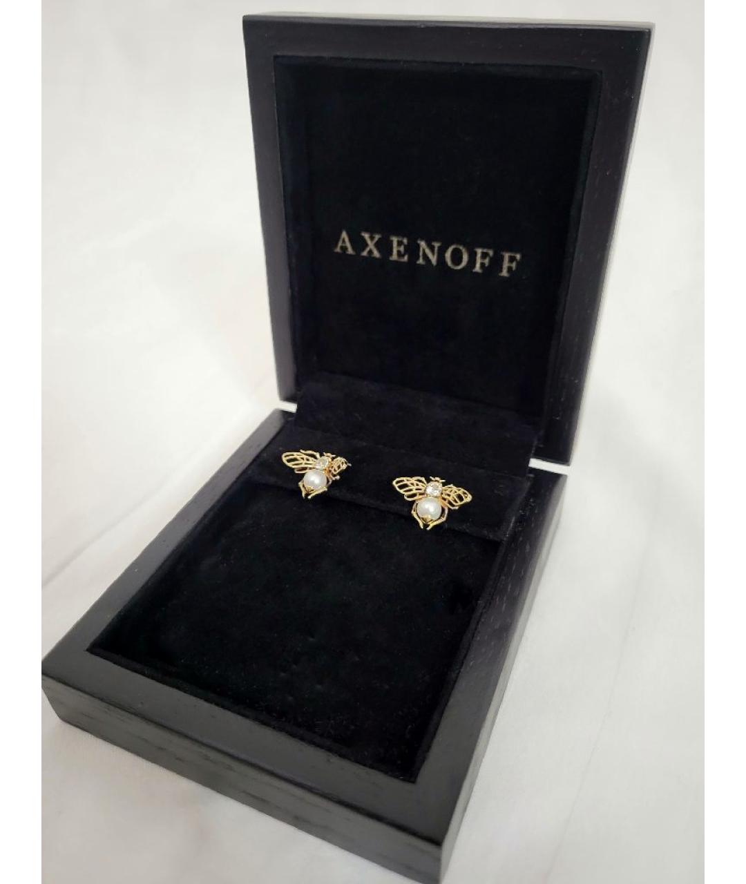 AXENOFF Золотые серебряные серьги, фото 4