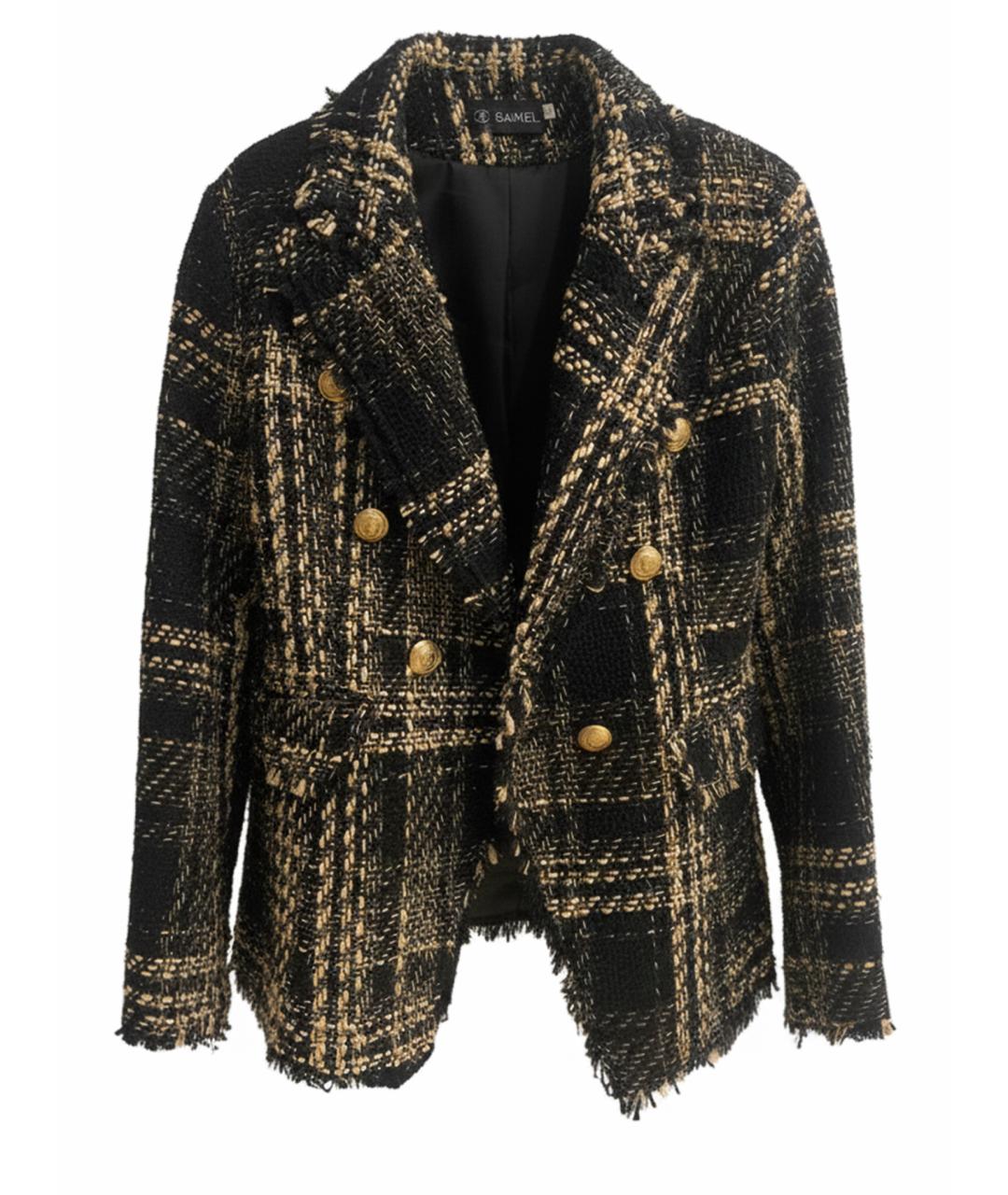 CHANEL Мульти твидовый жакет/пиджак, фото 1