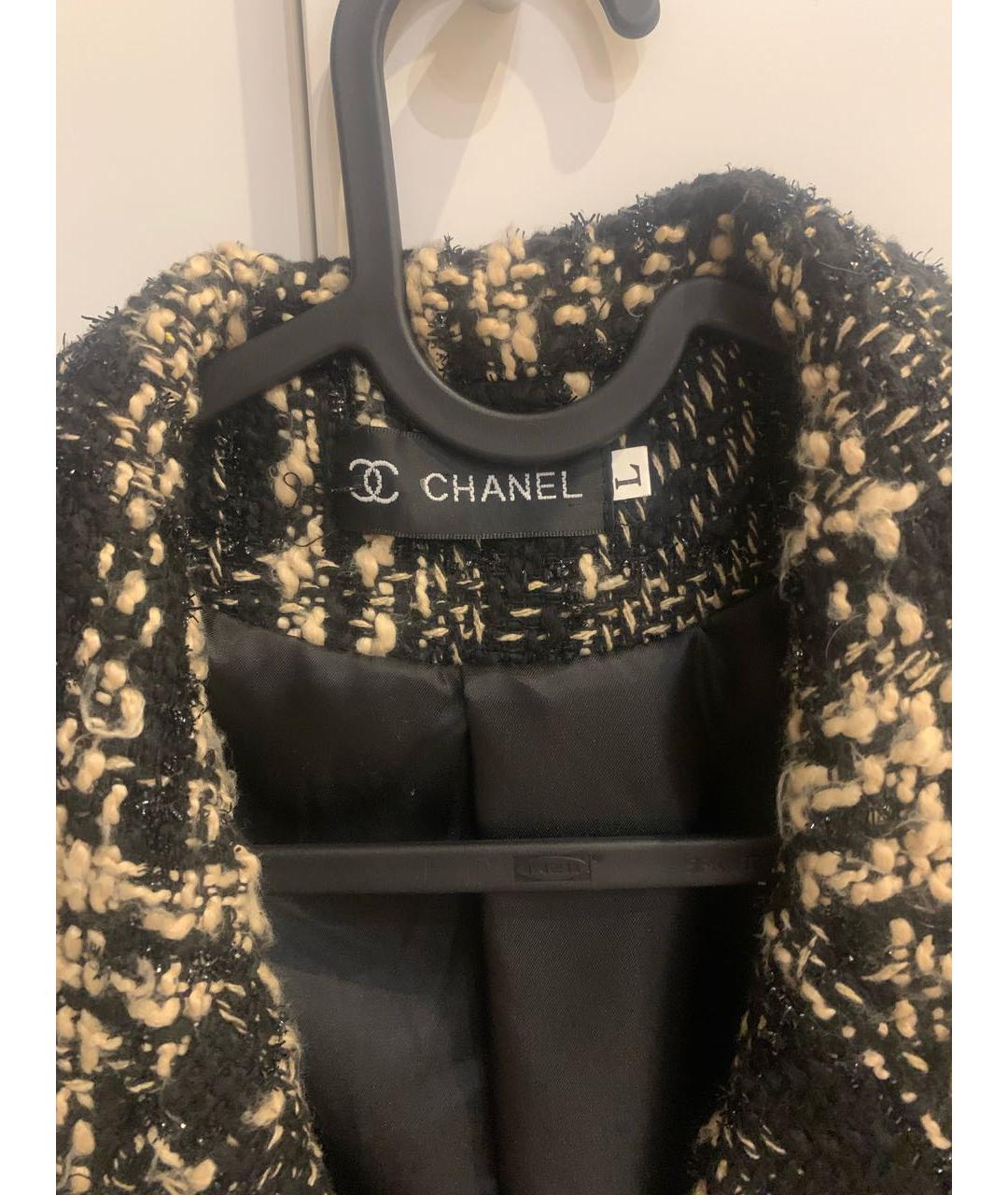 CHANEL Мульти твидовый жакет/пиджак, фото 3