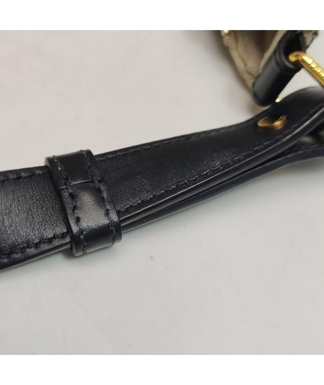 CELINE Черная кожаная сумка через плечо, фото 6