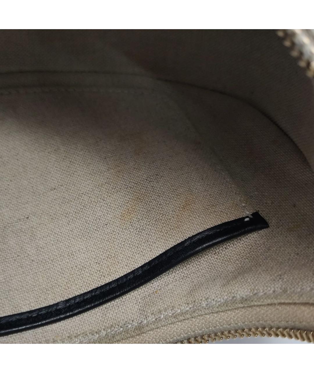 CELINE Черная кожаная сумка через плечо, фото 5