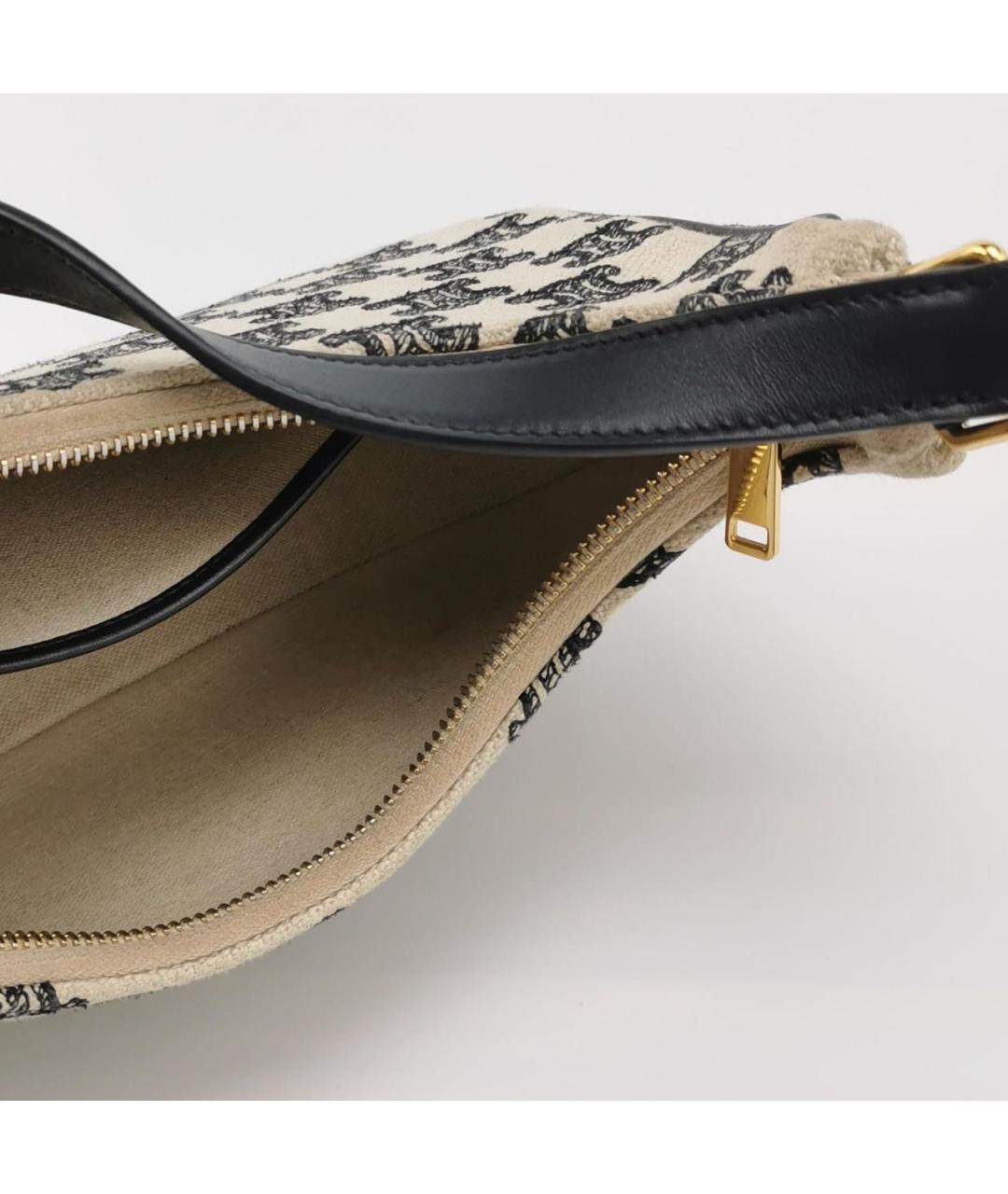 CELINE Черная кожаная сумка через плечо, фото 4