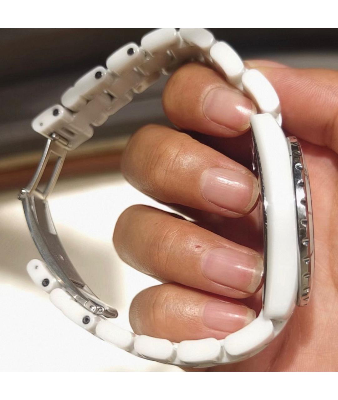 CHANEL Белые часы, фото 4