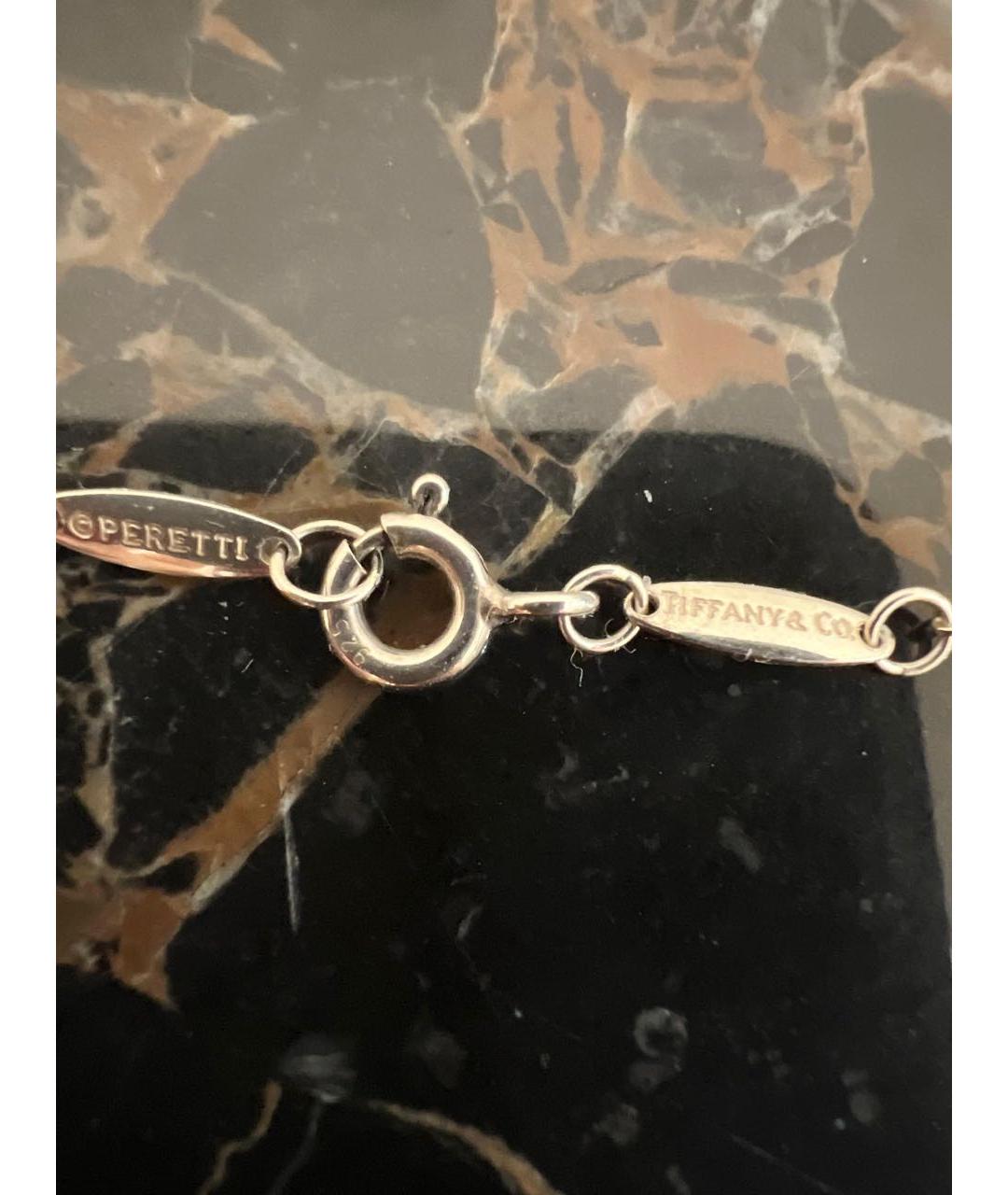 TIFFANY&CO Белое серебряное колье, фото 4