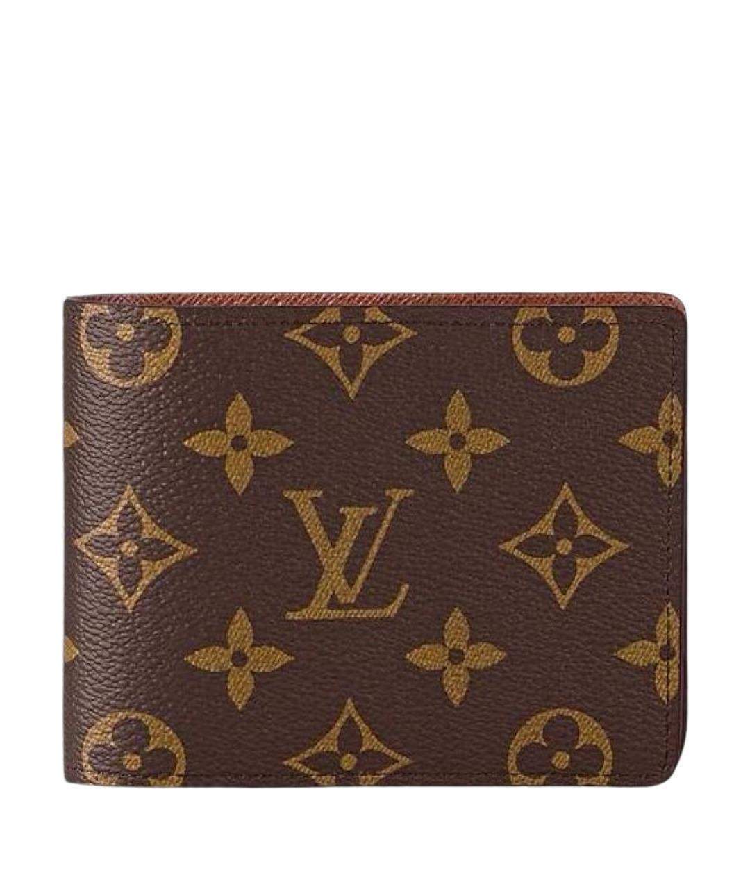 LOUIS VUITTON Коричневый кошелек, фото 1
