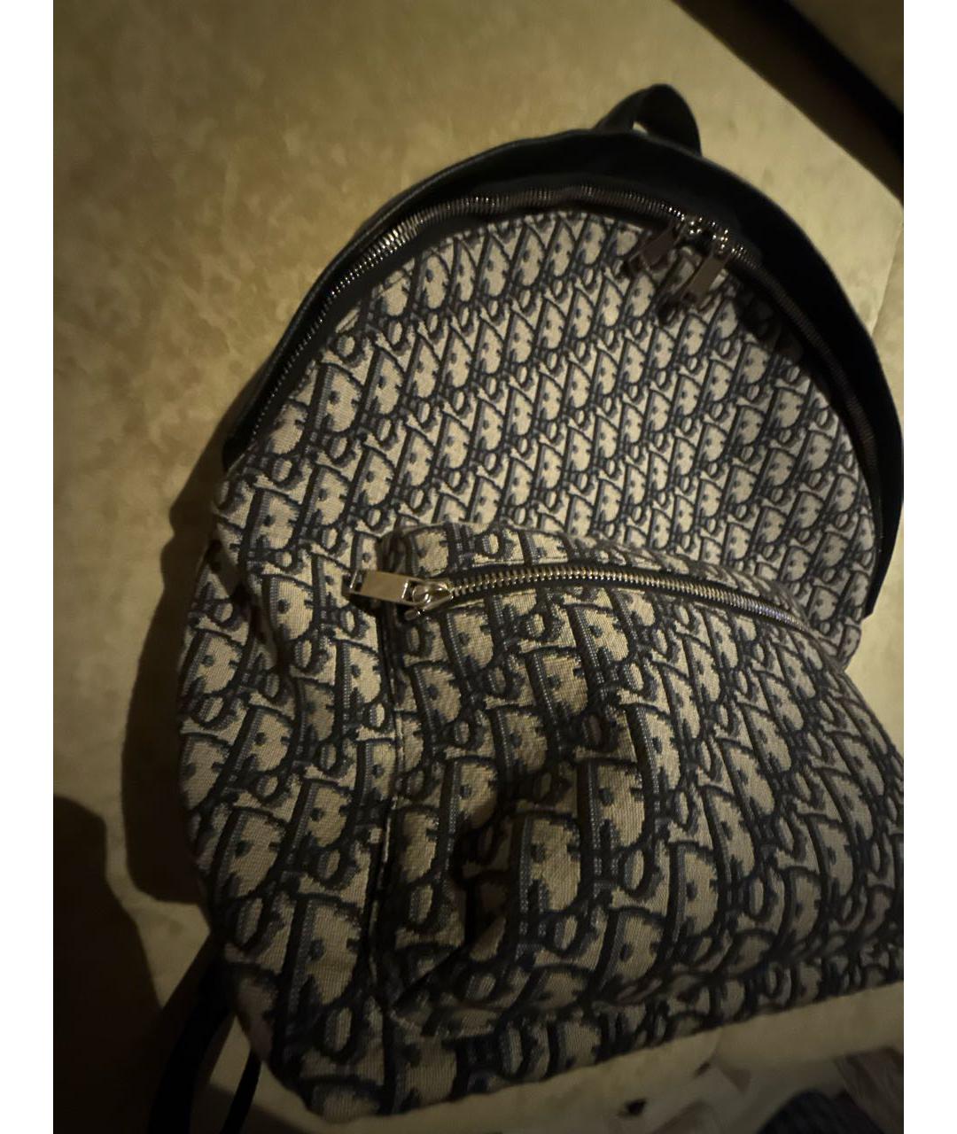 CHRISTIAN DIOR Бежевый рюкзак, фото 2