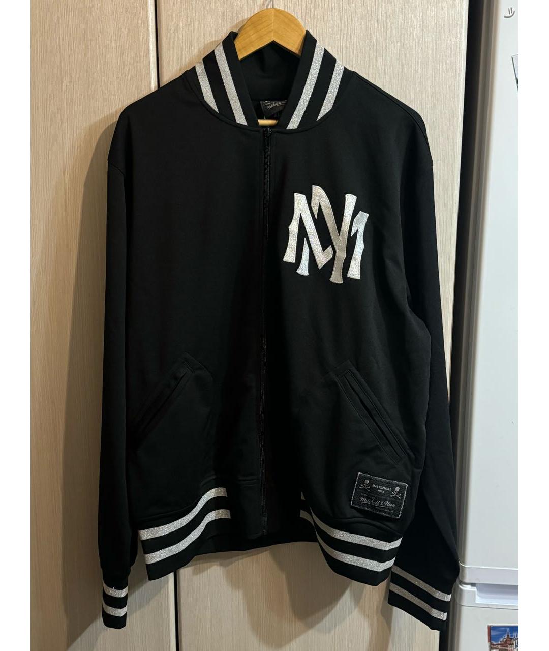 MASTERMIND WORLD Черная полиэстеровая куртка, фото 2