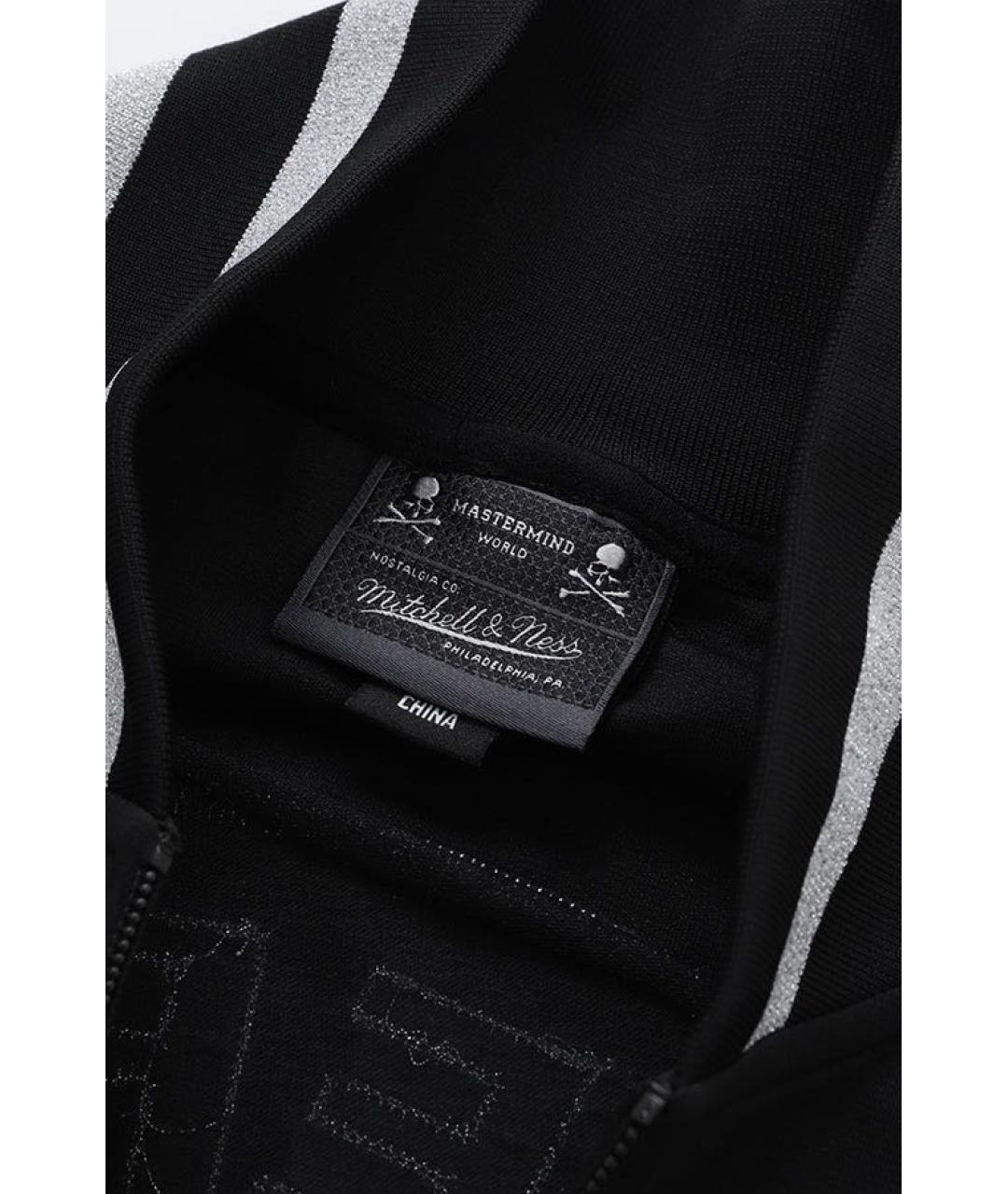 MASTERMIND WORLD Черная полиэстеровая куртка, фото 7