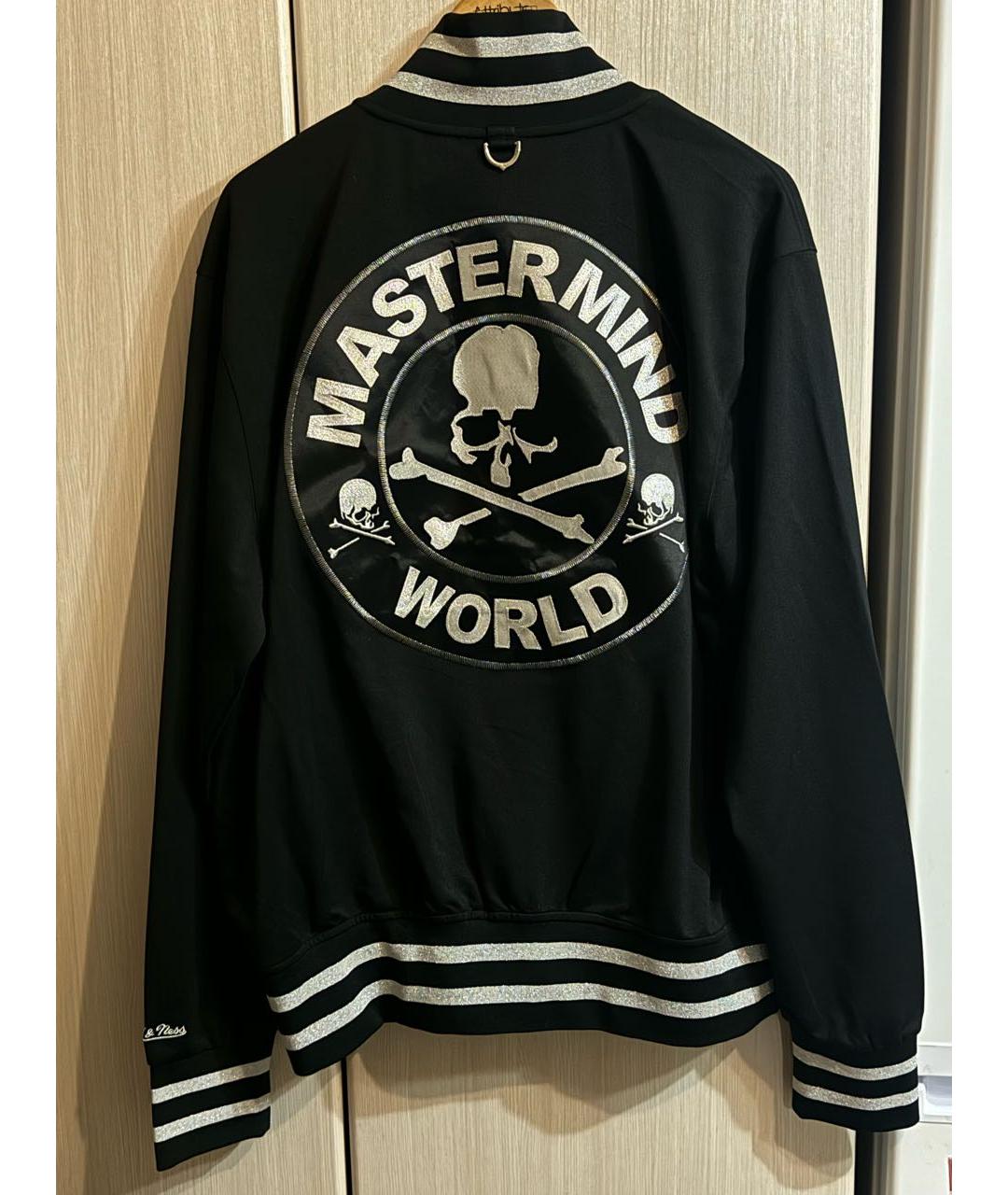 MASTERMIND WORLD Черная полиэстеровая куртка, фото 9