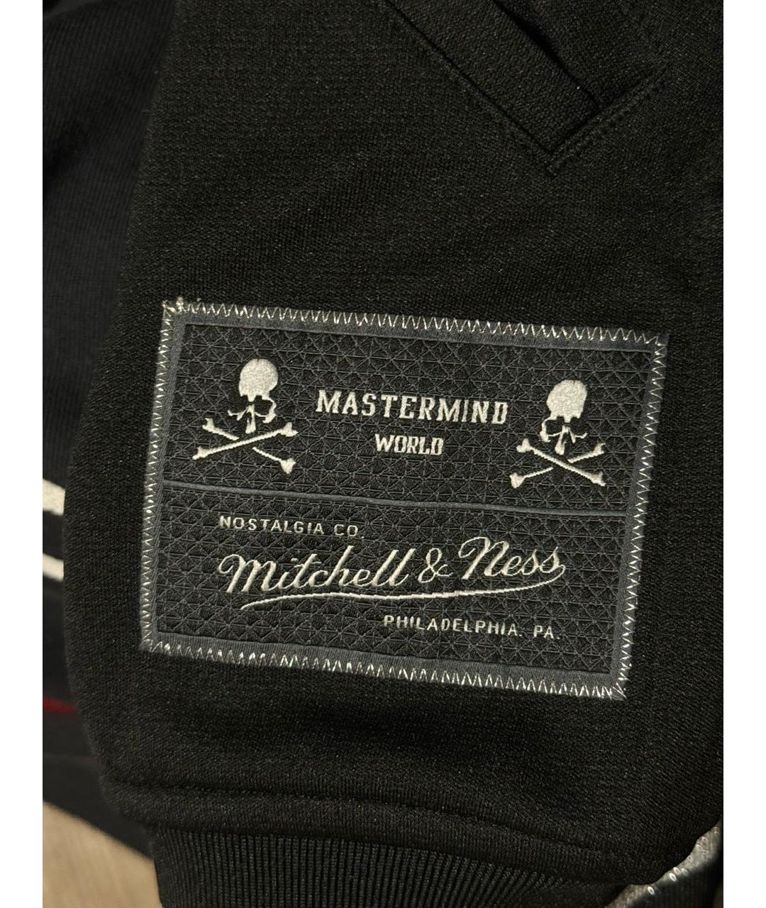 MASTERMIND WORLD Черная полиэстеровая куртка, фото 4