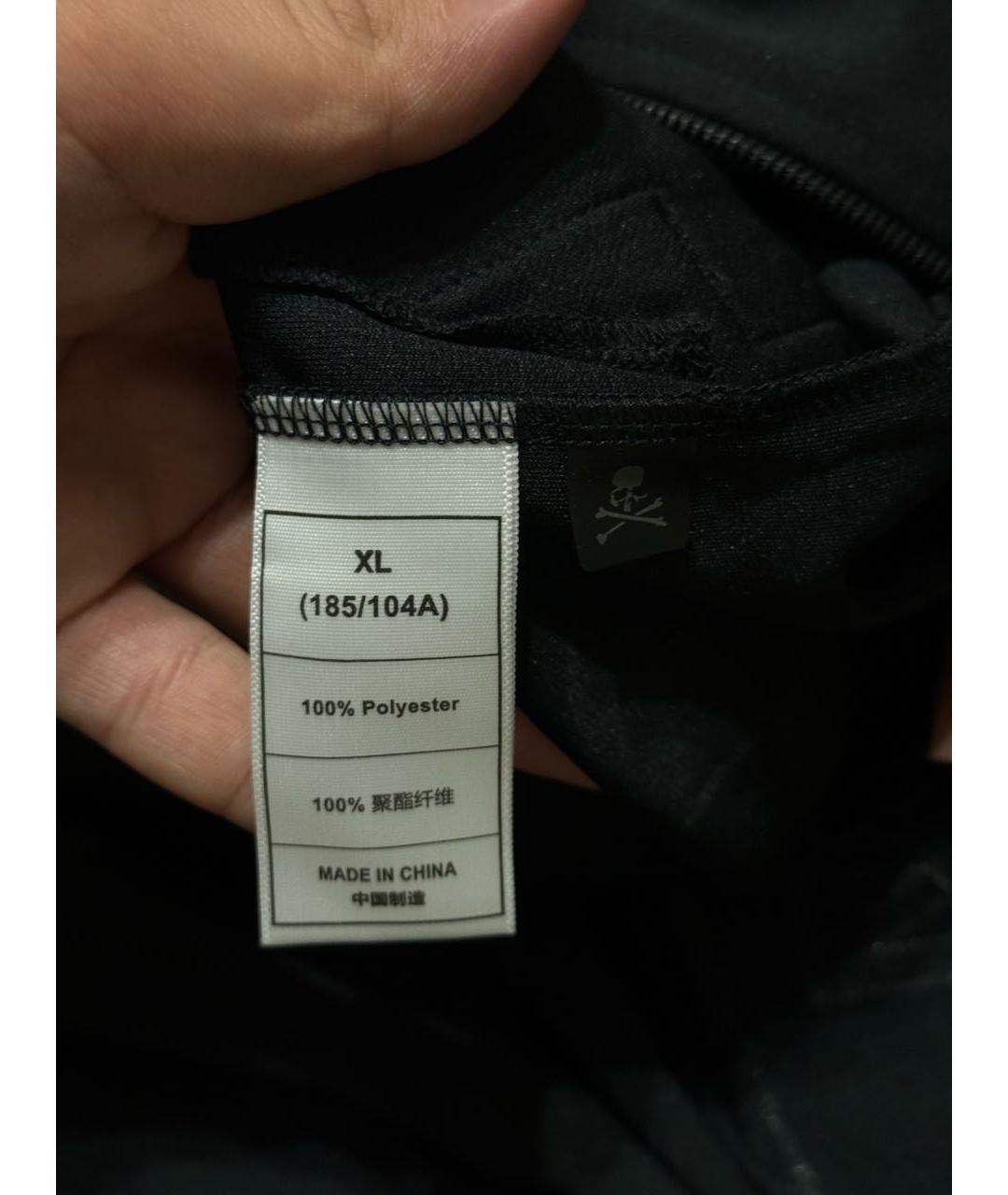 MASTERMIND WORLD Черная полиэстеровая куртка, фото 5