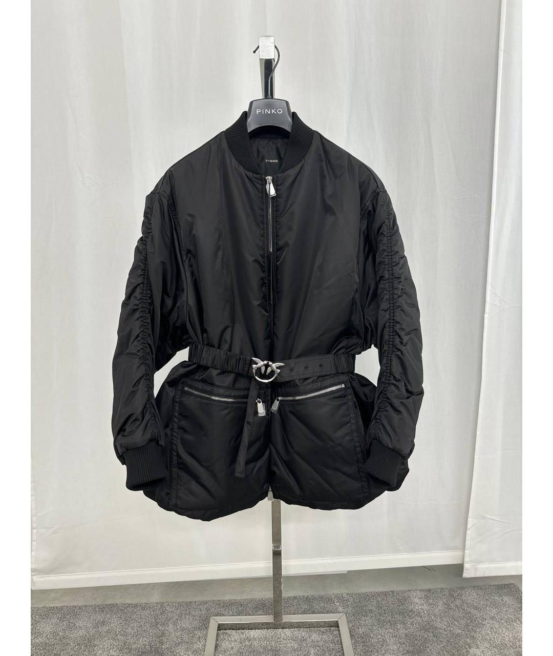 PINKO Черная куртка, фото 8